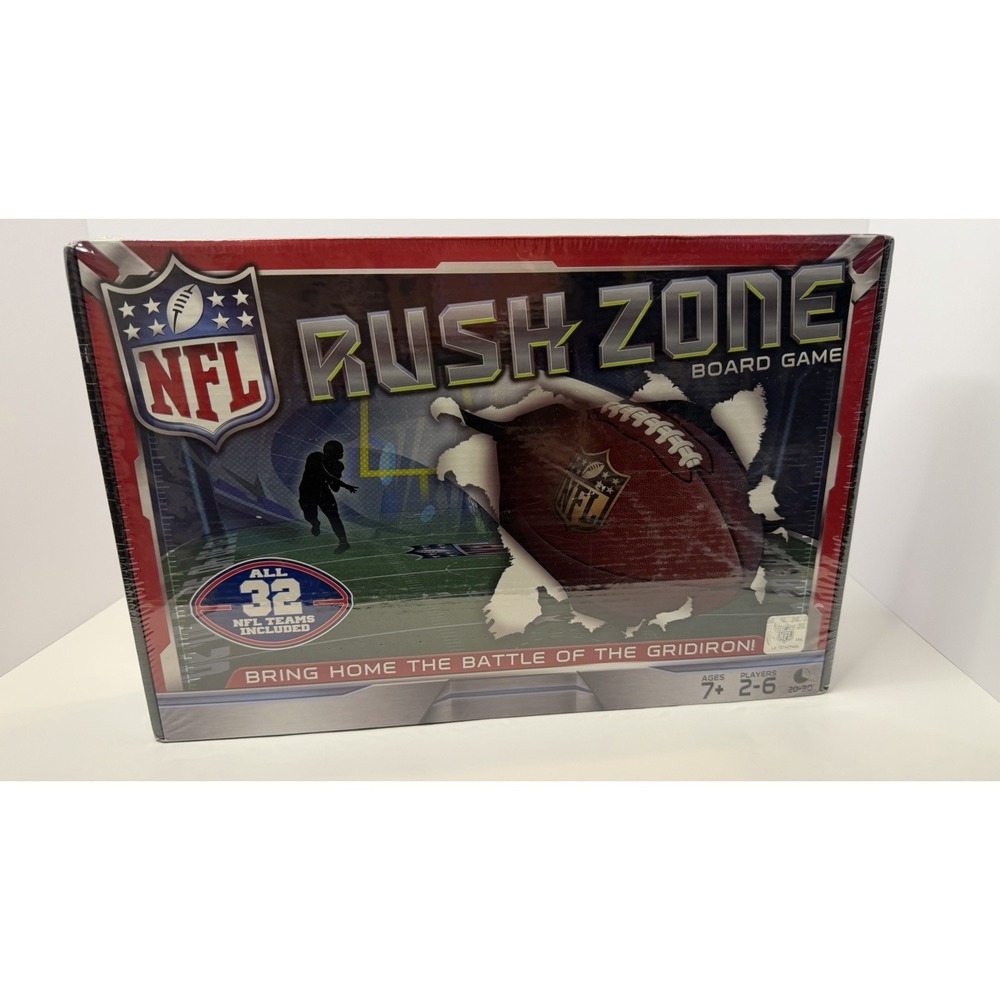 NFL RUSH ZONE Board Game, FOOTBALL, BRAND NEW, FACTORY SEALED